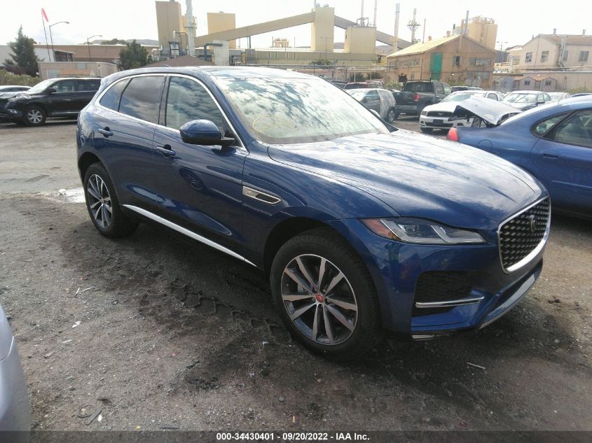 2022 JAGUAR F-PACE S VIN: SADCJ2EXXNA697520