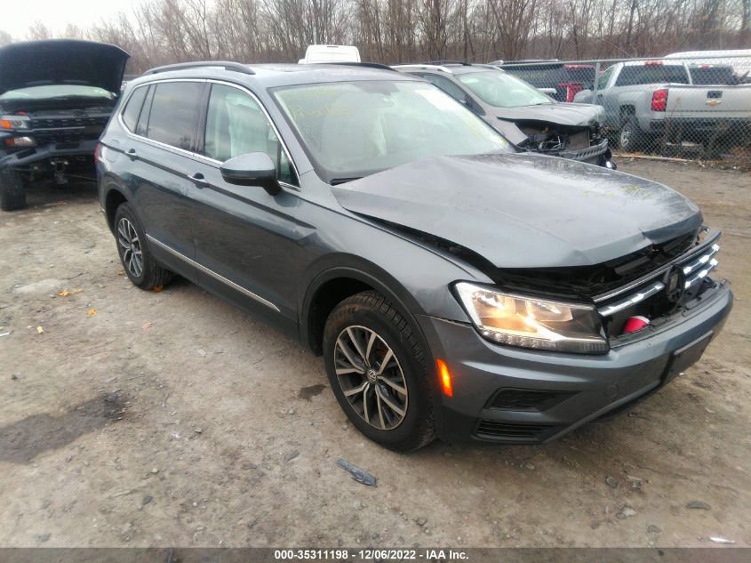 2020 VOLKSWAGEN TIGUAN SE/SEL/SE R-LINE BLACK VIN: 3VV2B7AX3LM093686