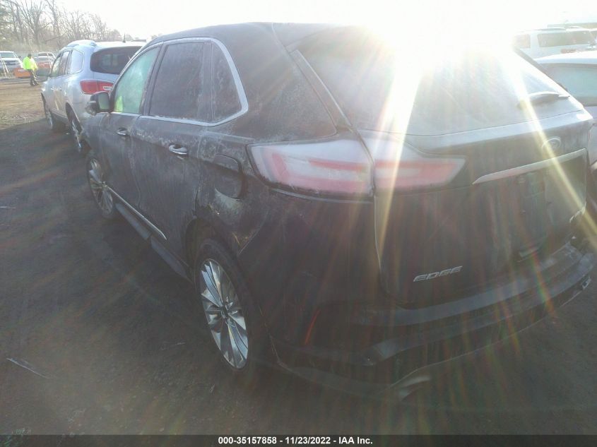 2020 FORD EDGE TITANIUM VIN: 2FMPK4K94LBA99447