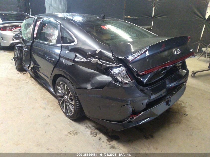 2021 HYUNDAI SONATA LIMITED VIN: KMHL34J22MA156287