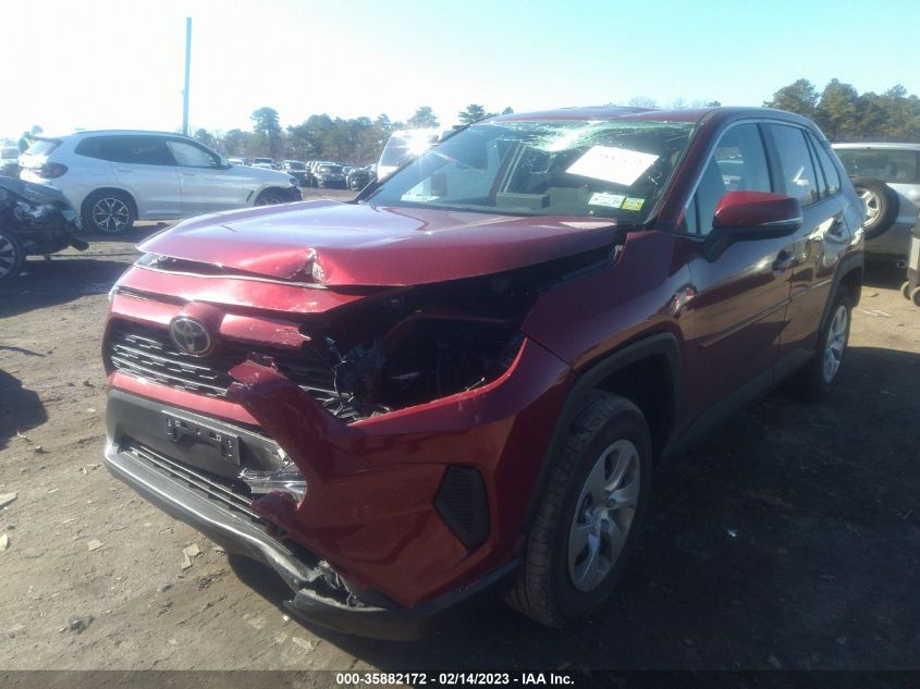 2022 TOYOTA RAV4 LE VIN: 2T3G1RFV7NW304240
