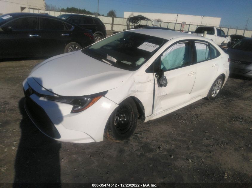 2022 TOYOTA COROLLA LE VIN: 5YFEPMAE9NP336519