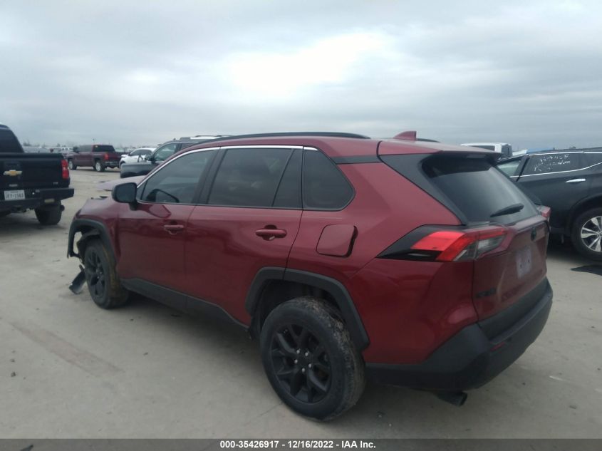 2021 TOYOTA RAV4 LE VIN: 2T3H1RFV9MW130481