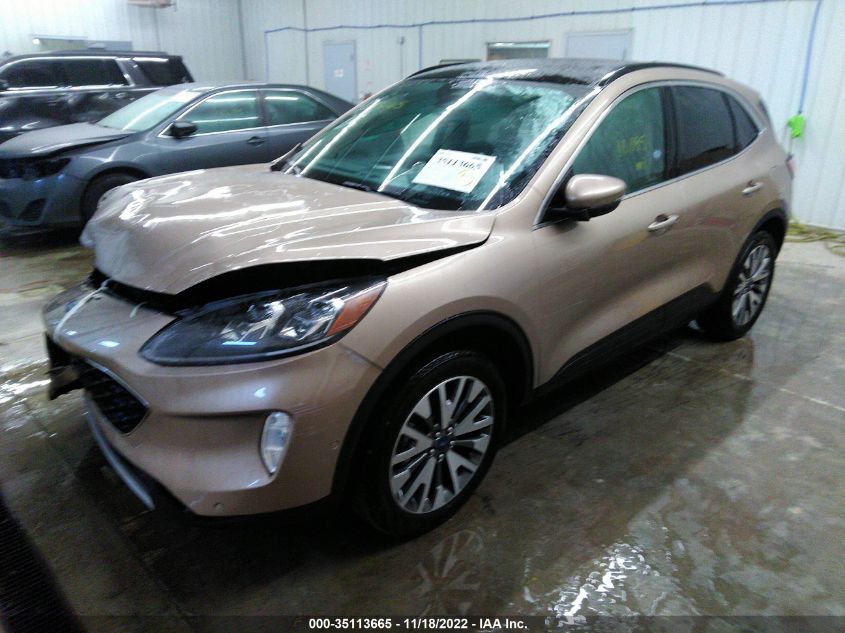 2020 FORD ESCAPE TITANIUM VIN: 1FMCU9J96LUC68451