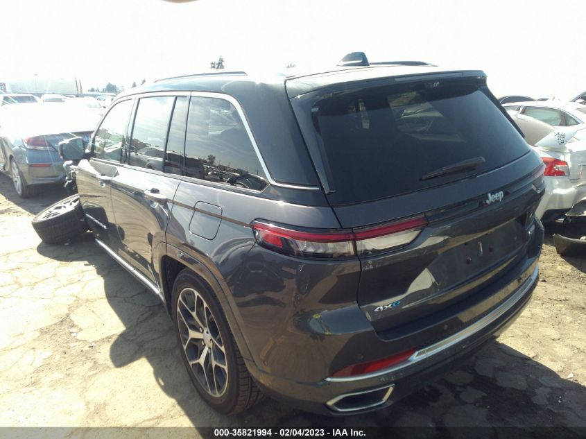 2022 JEEP GRAND CHEROKEE 4XE SUMMIT RESERVE VIN: 1C4RJYE62N8707240