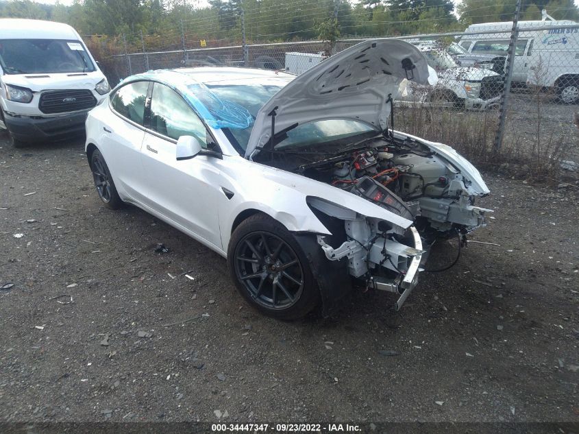 2022 TESLA MODEL 3 LONG RANGE VIN: 5YJ3E1EB0NF194858