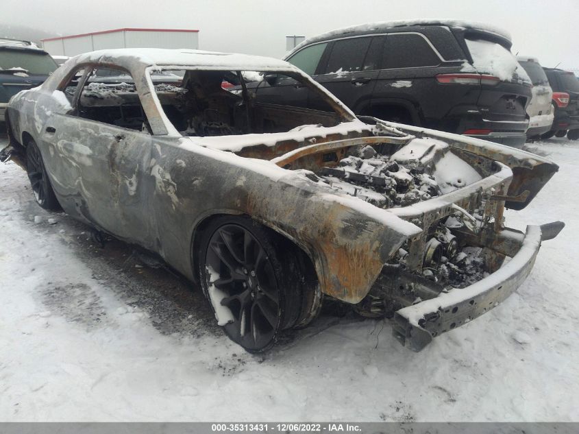 2022 DODGE CHALLENGER R/T SCAT PACK VIN: 2C3CDZFJ1NH175550