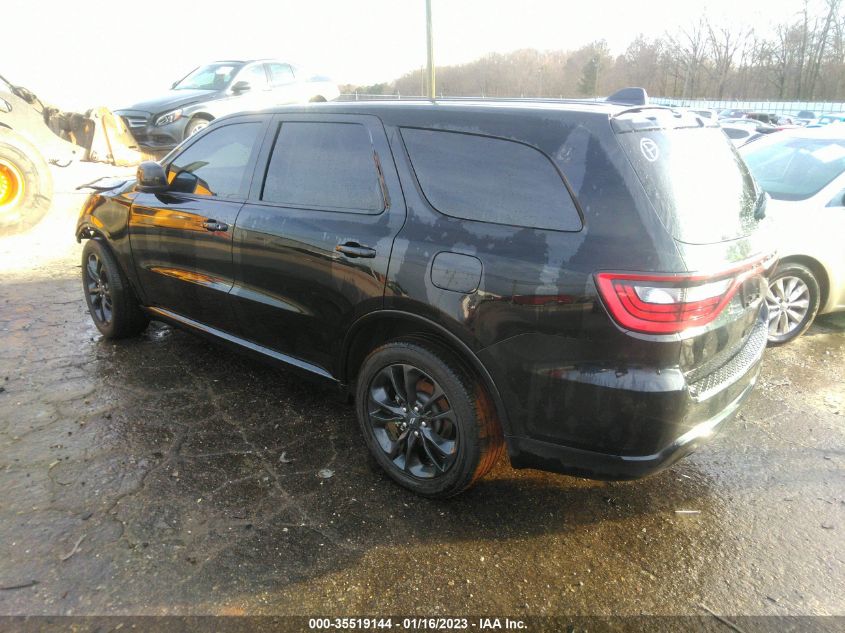 2021 DODGE DURANGO GT VIN: 1C4RDHDGXMC660441