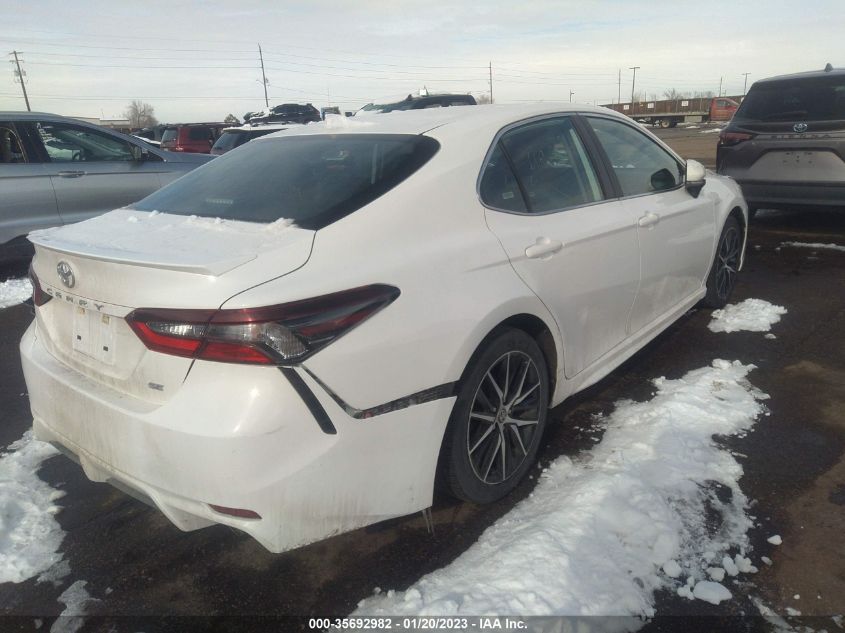 2022 TOYOTA CAMRY SE VIN: 4T1G11AK4NU617754