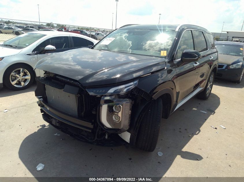 2022 HYUNDAI PALISADE SEL VIN: KM8R44HE2NU483554