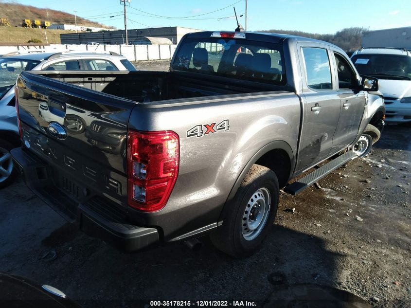 2020 FORD RANGER XL VIN: 1FTER4FH9LLA71510
