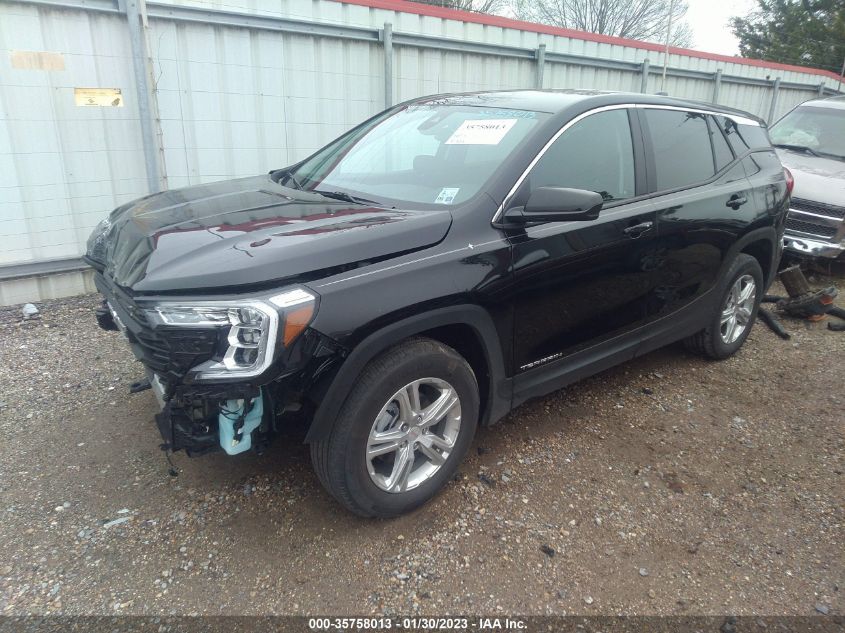 2022 GMC TERRAIN SLE VIN: 3GKALMEV1NL263992