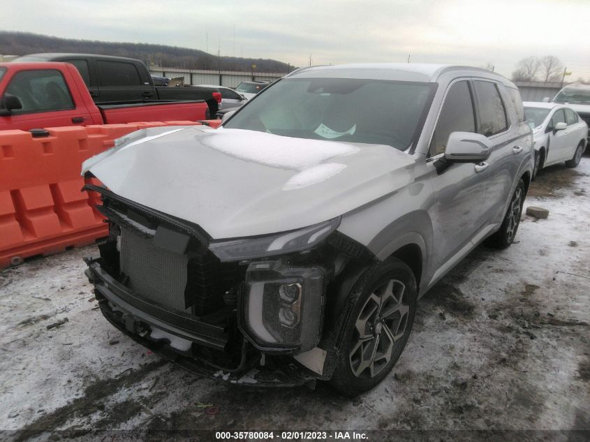 2022 HYUNDAI PALISADE CALLIGRAPHY VIN: KM8R7DHE9NU442345