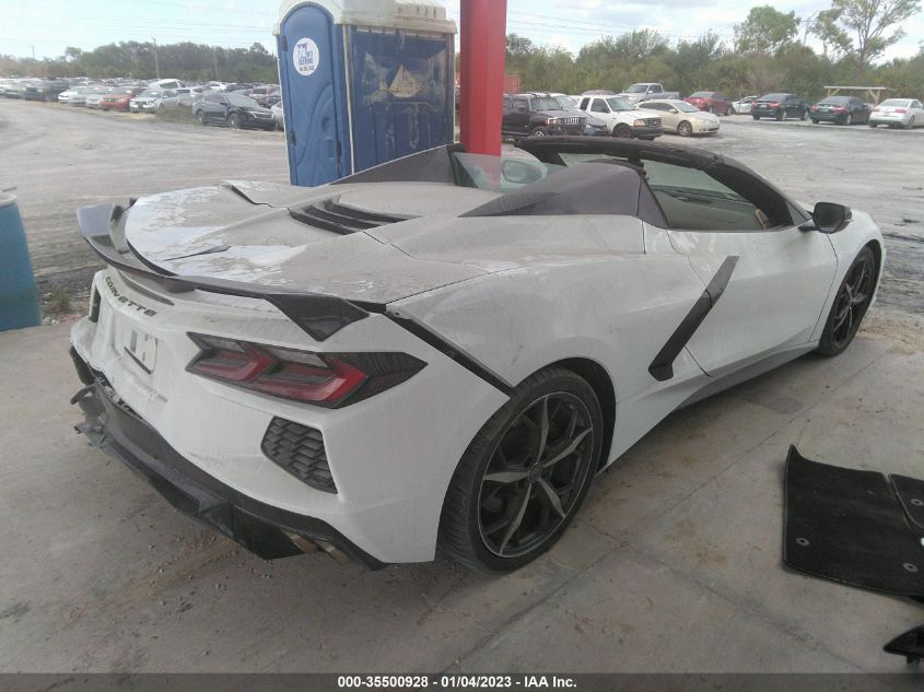 2022 CHEVROLET CORVETTE 2LT VIN: 1G1YB3D4XN5116319