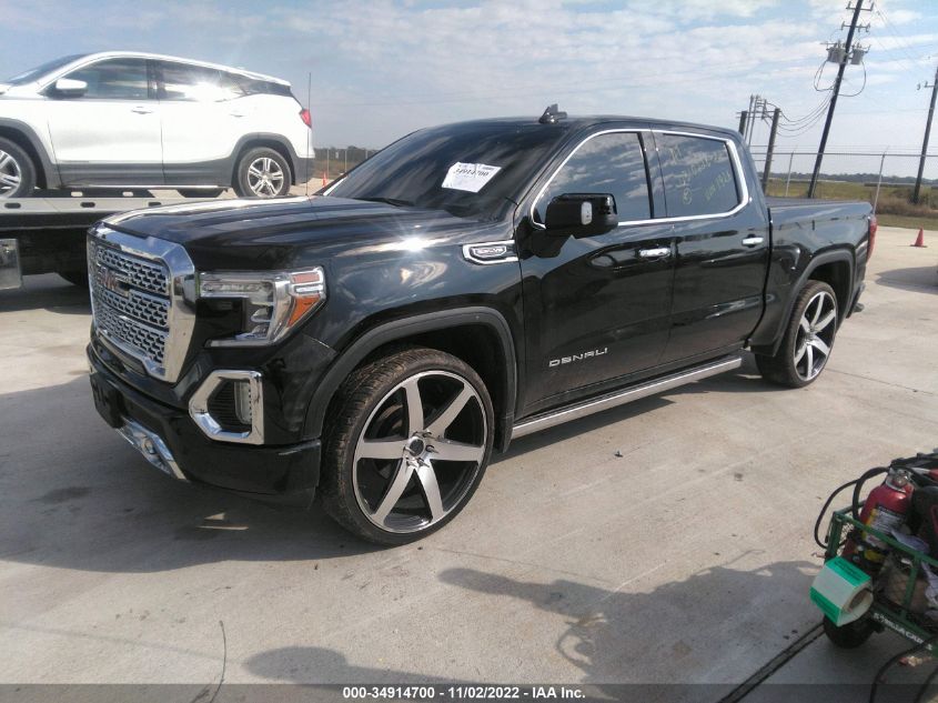 2022 GMC SIERRA 1500 LIMITED DENALI VIN: 3GTU9FEL2NG181926