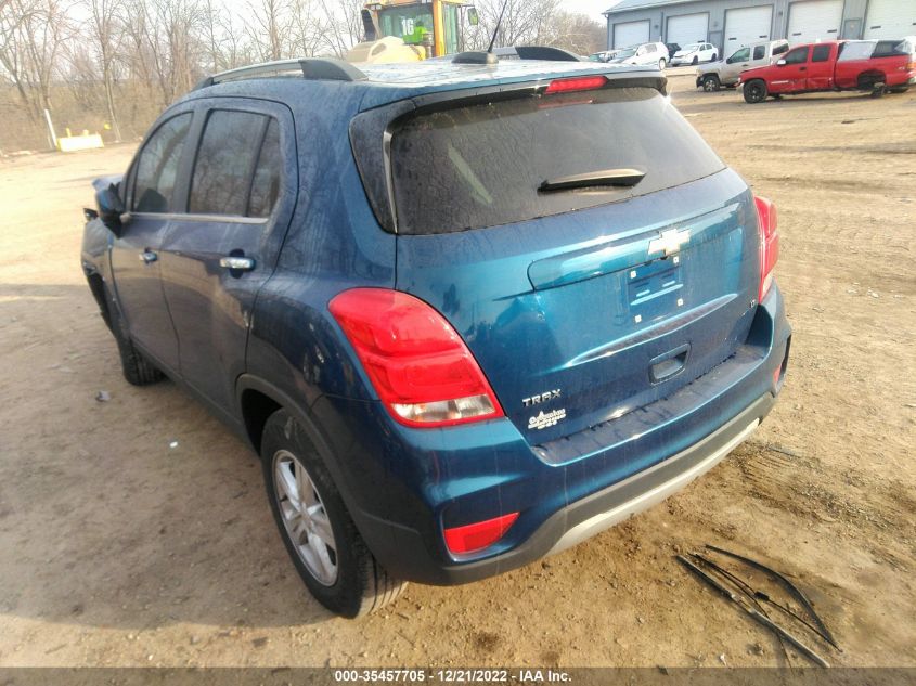 2020 CHEVROLET TRAX LT VIN: 3GNCJLSB5LL207427