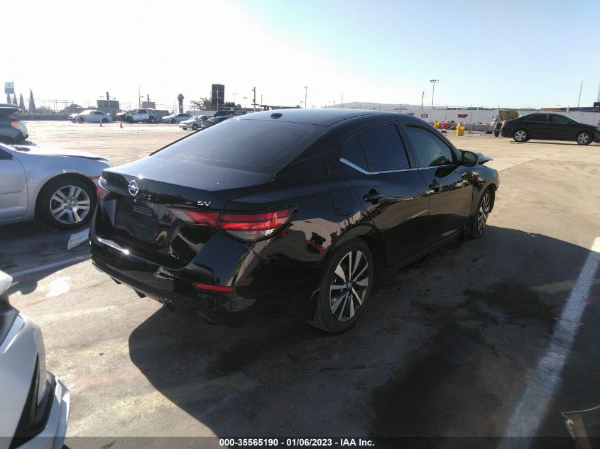 2022 NISSAN SENTRA SV VIN: 3N1AB8CV7NY224984