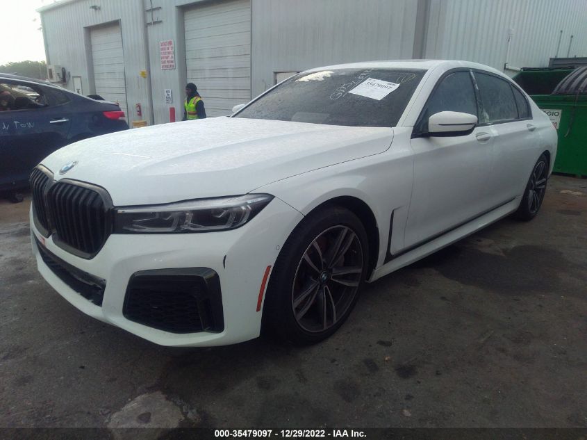 2022 BMW 7 SERIES 750I XDRIVE VIN: WBA7U2C03NCH40559