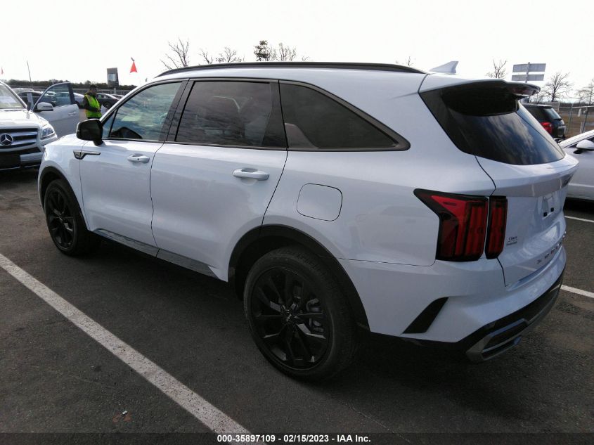 2022 KIA SORENTO SX VIN: 5XYRK4LF6NG142427