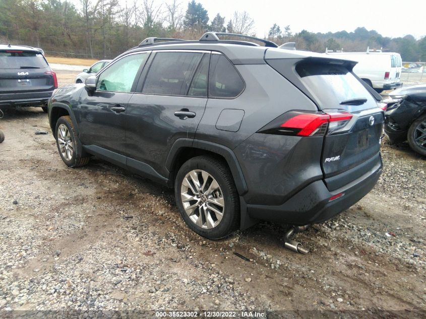 2021 TOYOTA RAV4 XLE PREMIUM VIN: 2T3A1RFV7MC237208