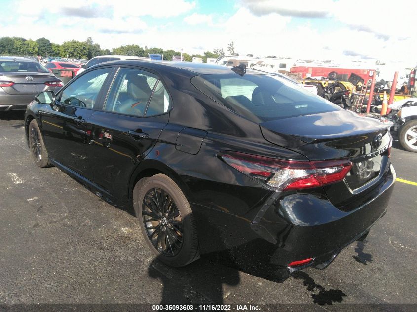 2022 TOYOTA CAMRY SE VIN: 4T1G11AK3NU029702
