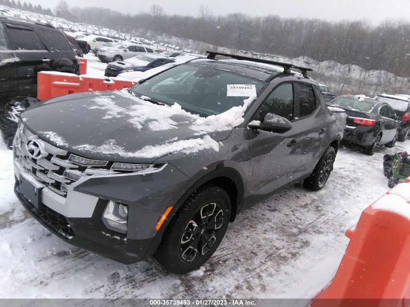 2022 HYUNDAI SANTA CRUZ SEL VIN: 5NTJCDAE1NH023683
