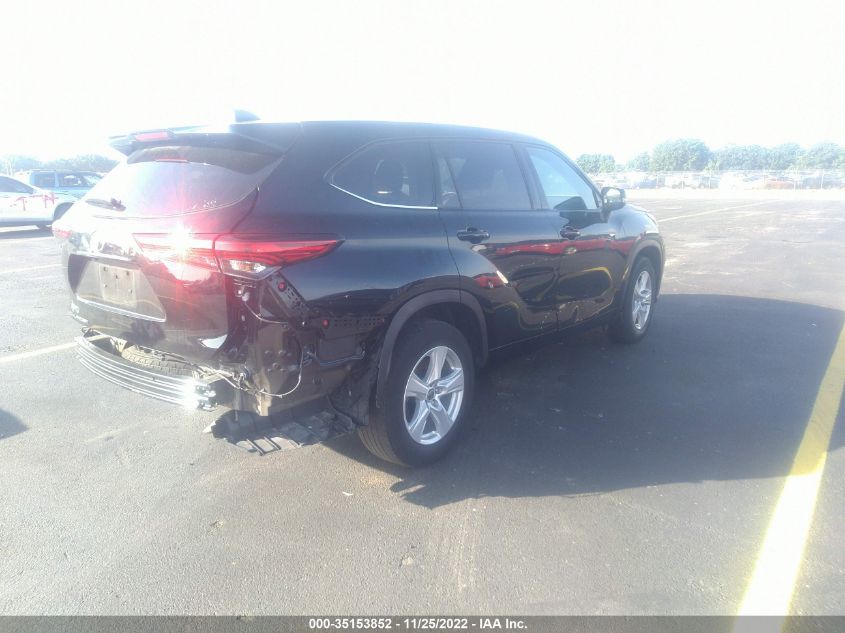 2021 TOYOTA HIGHLANDER L VIN: 5TDCZRAHXMS525064