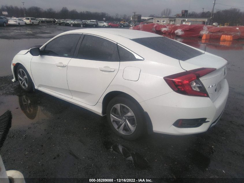 2021 HONDA CIVIC SEDAN LX VIN: 2HGFC2F60MH514698