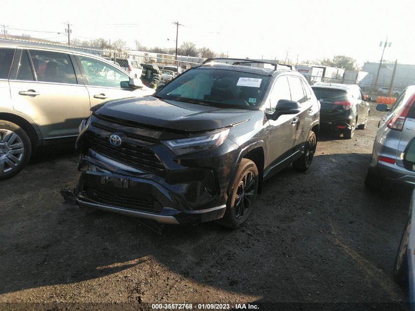 2022 TOYOTA RAV4 HYBRID SE VIN: 4T3T6RFV8NU082551
