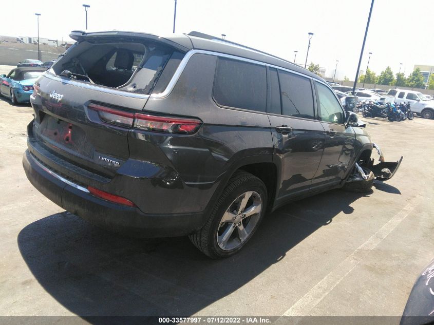 2022 JEEP GRAND CHEROKEE L LIMITED VIN: 1C4RJKBG2N8506366