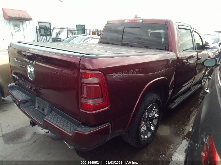 2021 RAM 1500 LARAMIE VIN: 1C6RREJT0MN630409