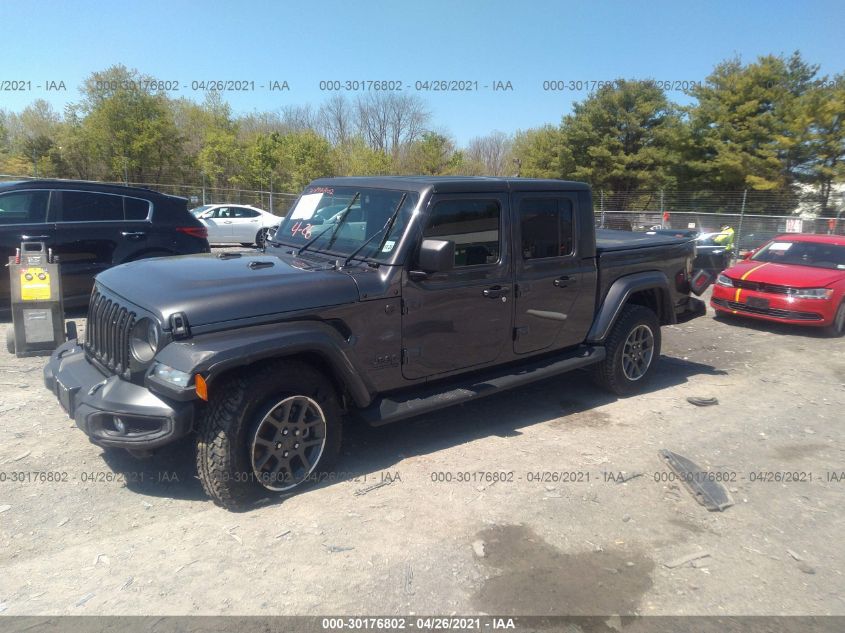 2021 JEEP GLADIATOR 80TH ANNIVERSARY VIN: 1C6HJTAG1ML518076