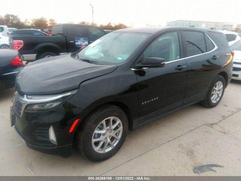 2022 CHEVROLET EQUINOX LT VIN: 3GNAXKEV5NL275509
