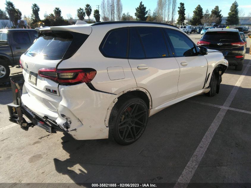 2022 BMW X5 M VIN: 5YMJU0C01N9J97176