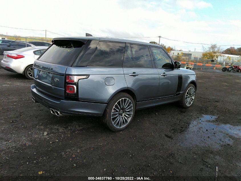 2021 LAND ROVER RANGE ROVER P525 WESTMINSTER VIN: SALGS2SE5MA427082
