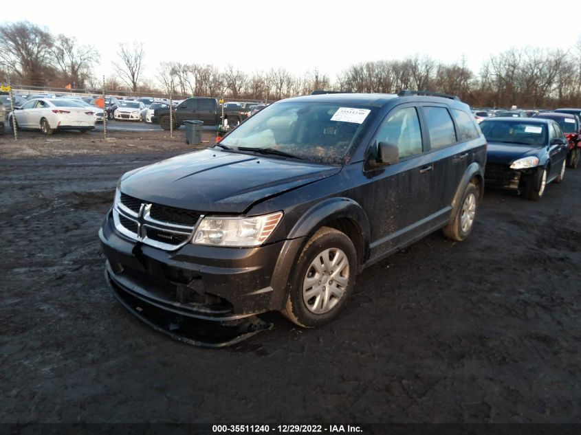 2020 DODGE JOURNEY SE VALUE VIN: 3C4PDCAB8LT280097