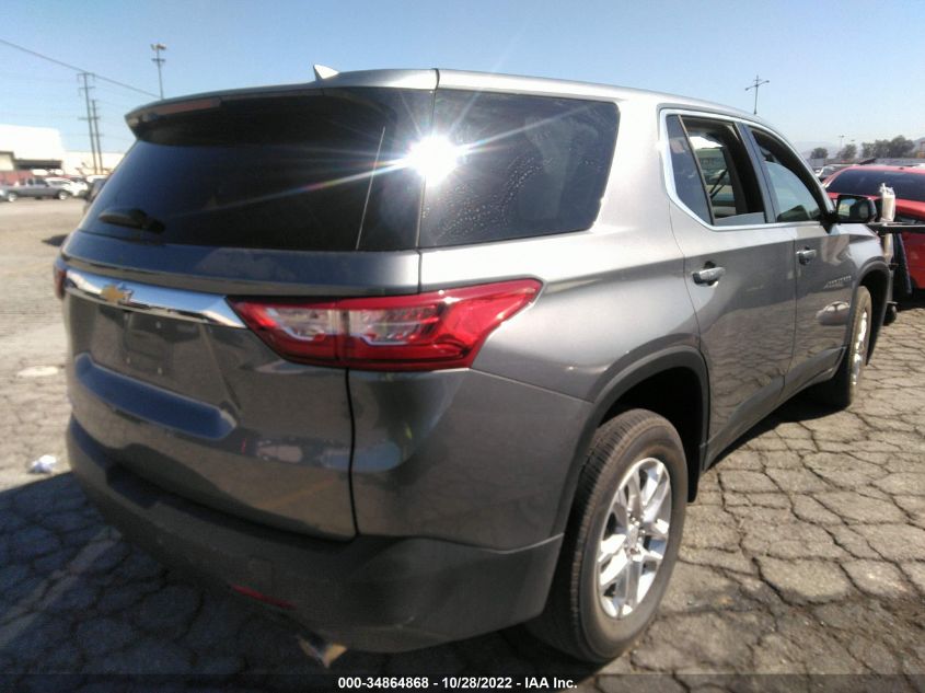 2020 CHEVROLET TRAVERSE LS VIN: 1GNERFKW3LJ188115