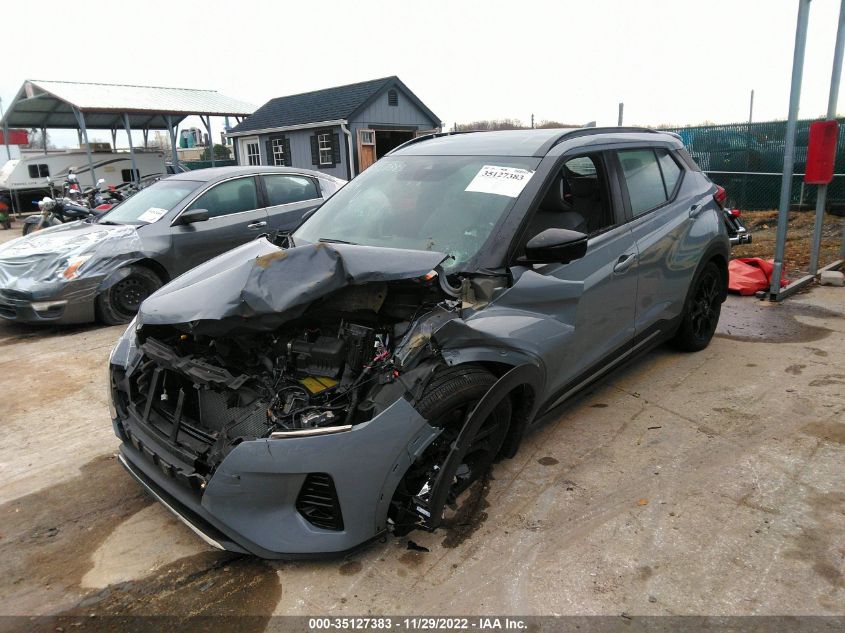 2022 NISSAN KICKS SR VIN: 3N1CP5DVXNL491556