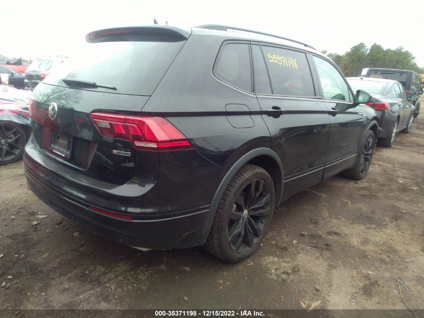 2021 VOLKSWAGEN TIGUAN SE/SE R-LINE BLACK/SEL VIN: 3VV2B7AX5MM113261