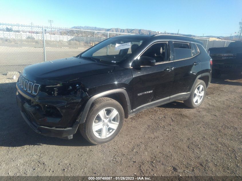 2022 JEEP COMPASS LATITUDE VIN: 3C4NJDBB6NT121084