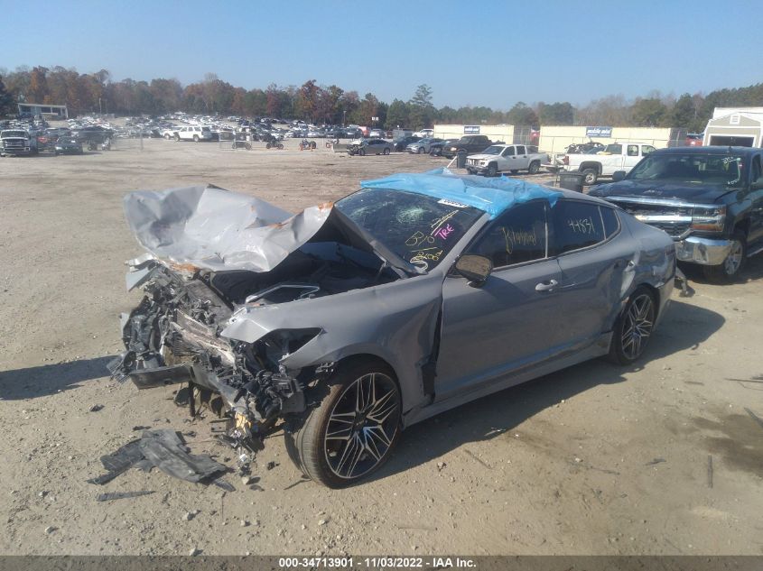 2022 KIA STINGER GT2 VIN: KNAE55LC4N6112831