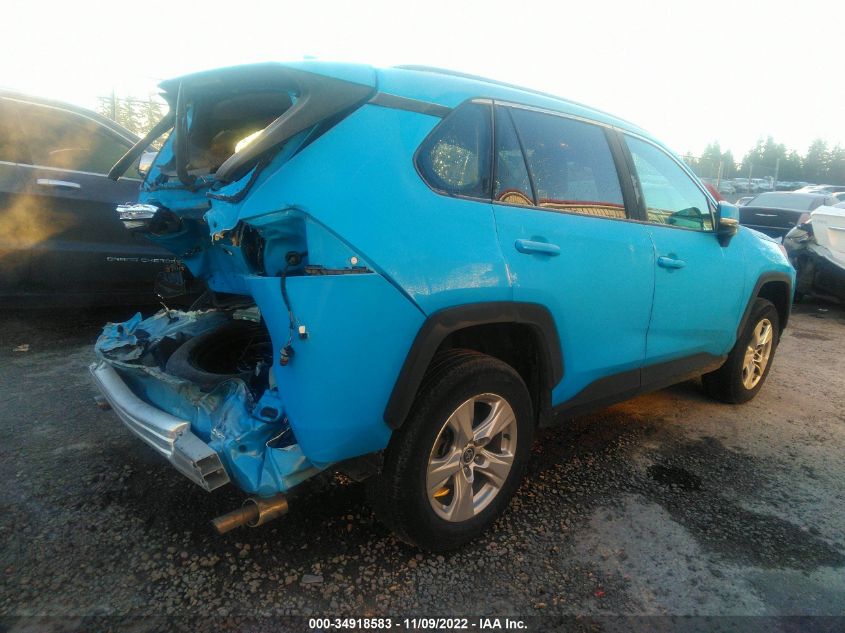 2021 TOYOTA RAV4 XLE VIN: 2T3P1RFVXMW192810