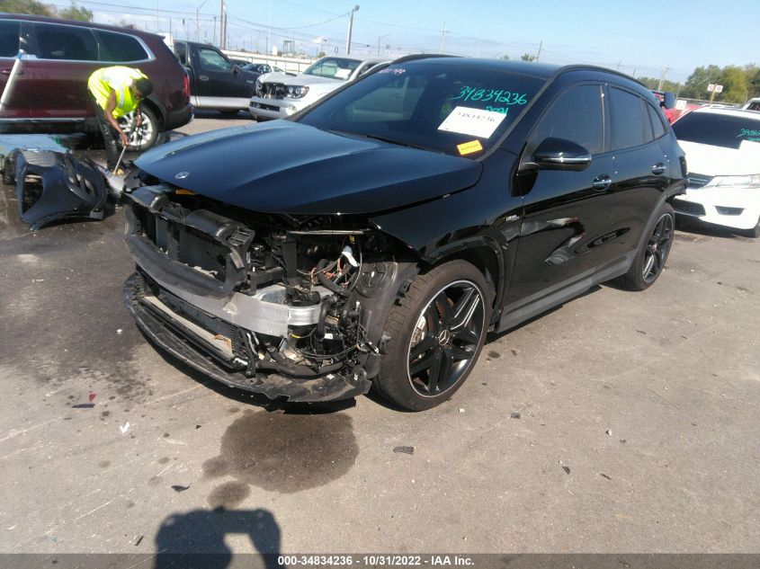 2021 MERCEDES-BENZ GLA AMG GLA 45 VIN: W1N4N5DB8MJ235962