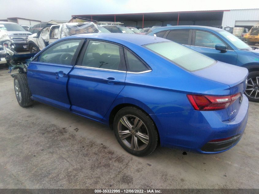 2022 VOLKSWAGEN JETTA SE VIN: 3VWEM7BU0NM008765