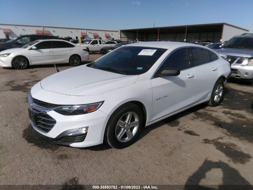 2022 CHEVROLET MALIBU LS VIN: 1G1ZB5ST8NF187877