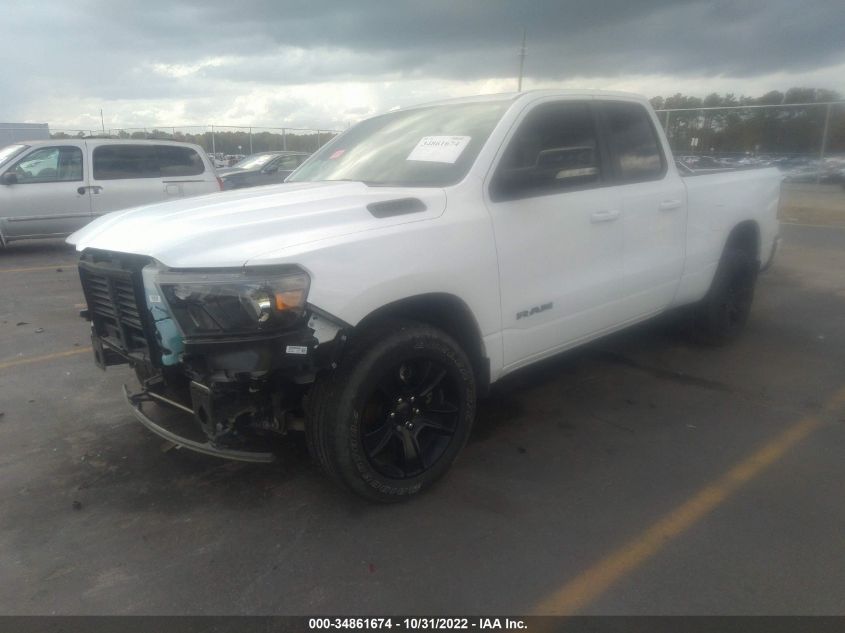 2022 RAM 1500 BIG HORN VIN: 1C6RREBT1NN143235