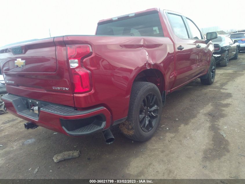 2022 CHEVROLET SILVERADO 1500 LTD CUSTOM VIN: 3GCPWBEK8NG146846