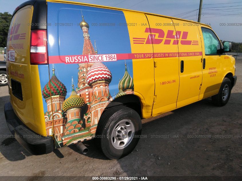 2021 CHEVROLET EXPRESS CARGO VAN VIN: 1GCWGAFP6M1167849