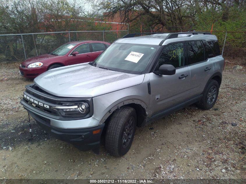 2021 FORD BRONCO SPORT BIG BEND VIN: 3FMCR9B63MRA19135