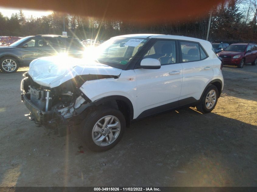 2022 HYUNDAI VENUE SE VIN: KMHRB8A32NU197029